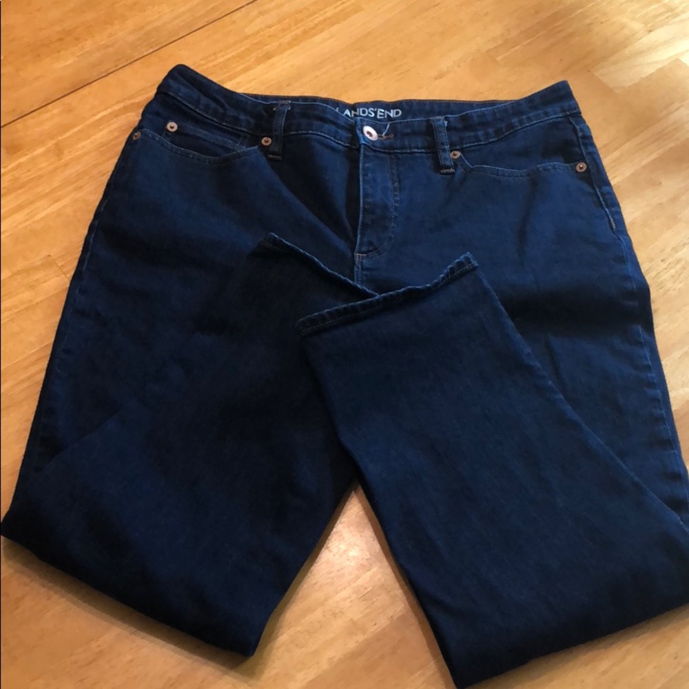 Lands End crop jeans